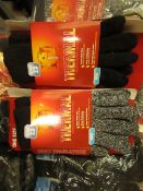 4 X Pairs of Heat Insulator Thermal Gloves Tog Rating 2.3 Extra Thick Yarn, all new in packaging