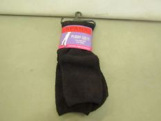 3 x Spanx by Sara Blackely Plushy Feely Knee Socks Black one size RRP £10 each new & packaged