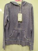 Brave Soul Ladies Full Zip Hoody size S new with tag