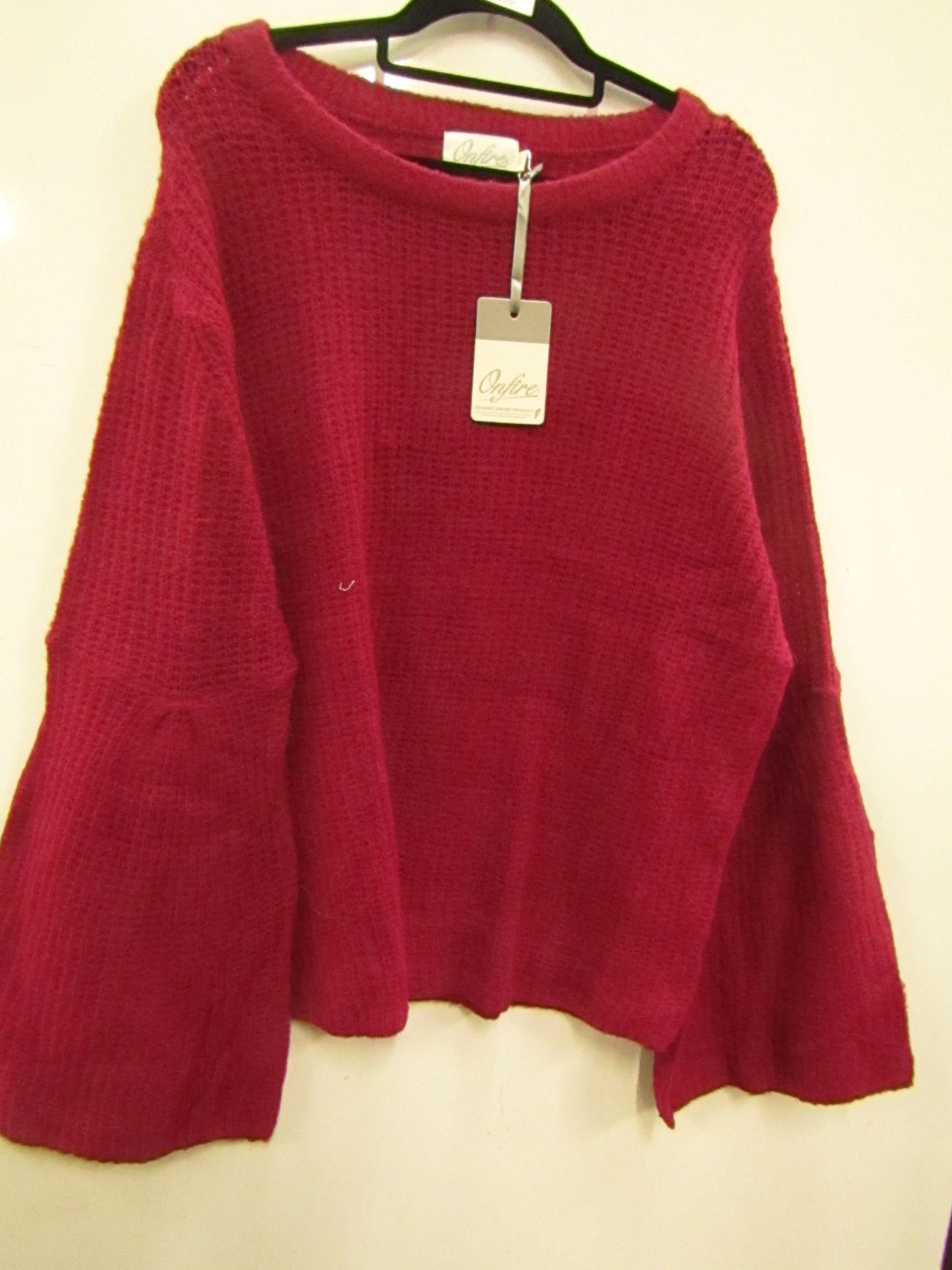 On Fire Ladies Jumper size 14 new with tag