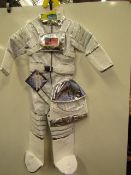 Adventure Factory Astronauts Spece Flight Jumpsuit with Helmet & Belt age 5-6 years RRP £24.99 new