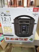 | 1X | PRESSURE KING PRO 12 IN 1 DIGITAL PRESSURE AND MULTI COOKER | UNTESTED AND BOXED | NO