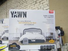 | 1x | YAWN AIRBED/KINGSIZE | UNCHECKED & BOXED | NO ONLINE RE-SALE | SKU C5060541515666 | RRP £59.