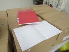 Box of 100 Exercise Books. New & Boxed. See Image