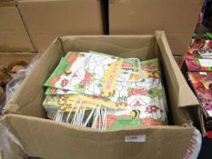 Box of Approx 50 x 'In the garden' kids activity Bags. Unused