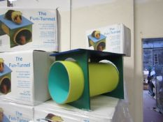The fun-tunnel for guinea pigs, new and boxed.