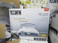 | 1x | YAWN AIR BED DOUBLE | UNCHECKED AND BOXED | NO ONLINE RE-SALE | SKU C5060541515666 | RRP £