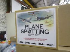 Plane Spotting Gift Set. Includes Books, pen,DVD etc. new in sealed Boxes