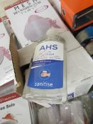 5 x 300ml AHS Hand Sanitisers. New & Boxed