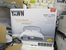 | 1x | YAWN AIR BED DOUBLE | UNCHECKED AND BOXED | NO ONLINE RE-SALE | SKU C5060541515666 | RRP £