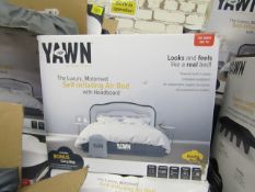 | 1x | YAWN AIR BED DOUBLE | UNCHECKED AND BOXED | NO ONLINE RE-SALE | SKU C5060541515666 | RRP £