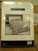 Sanctuary Bailey Multi Coloured Duvet Set Superking 100 % Cotton New & Packaged