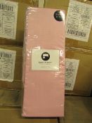 Sanctuary Fitted Sheet With Deep Box Superking Blush 100 % Cotton New & Packaged