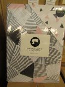Sanctuary Bailey Multi Coloured Reversible Duvet Set Single,100% Cotton  RRP £49.99 New & Packaged