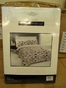 Sanctuary Bailey Multi Coloured Duvet Set Kingsize 100% Cotton New & Packaged