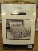 Sanctuary Bailey Multi Coloured Duvet Set Kingsize 100% Cotton New & Packaged