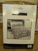 Sanctuary Bailey Multi Coloured Duvet Set Kingsize 100% Cotton New & Packaged