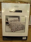 Sanctuary Bailey Multi Coloured Duvet Set Kingsize 100% Cotton New & Packaged