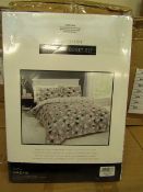 Sanctuary Bailey Multi Coloured Duvet Set Kingsize 100% Cotton New & Packaged