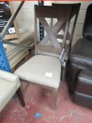 2x Dining chairs