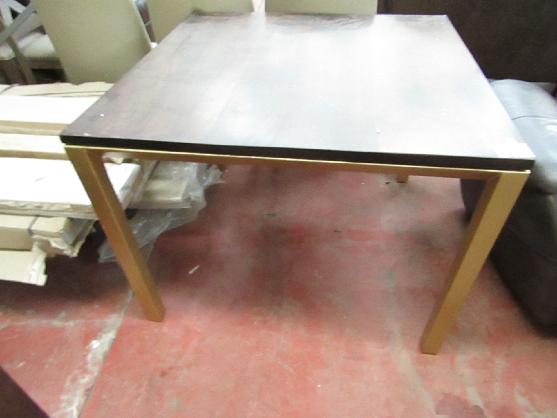 | 1x | SWOON AVEEN DINIGN TABLE IN WALNUT, NEEDS TIGHTENING UP | NO BOX | SKU - | RRP £499 |