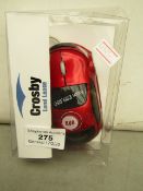 Crosby Hub Wired Mouse. Boxed