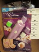 JML My Mani automatic nail care system, new and packaged.