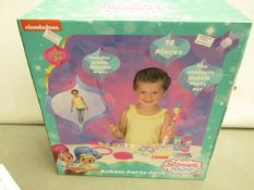 Nickelodeon bubble party pack, new and boxed.