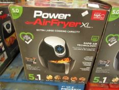 | 1X | POWER AIR FRYER 5 L | UNCHECKED AND BOXED | NO ONLINE RE-SALE | SKU C5060191469838 | RRP £