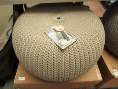 Keter Knit Collection Cozy Seat. New & Boxed. RRP £34.99