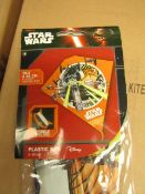 6x Packs of Star Wars kites, new and packaged.