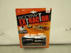 JML Screw Extractor. Removes Awkward Screws in an Instant. New & packaged