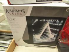 Assassins Creed Battery & USB Powered Free Standing Or Wall Mounted Optical Illusion LED Light.