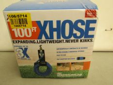 | 1x | XHOSE 100FT | UNCHECKED & BOXED | NO ONLINE RE-SALE | SKU C5060191461085 | RRP £49.99 | TOTAL