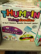 Thumpin' Thing Doodles game, new and boxed.