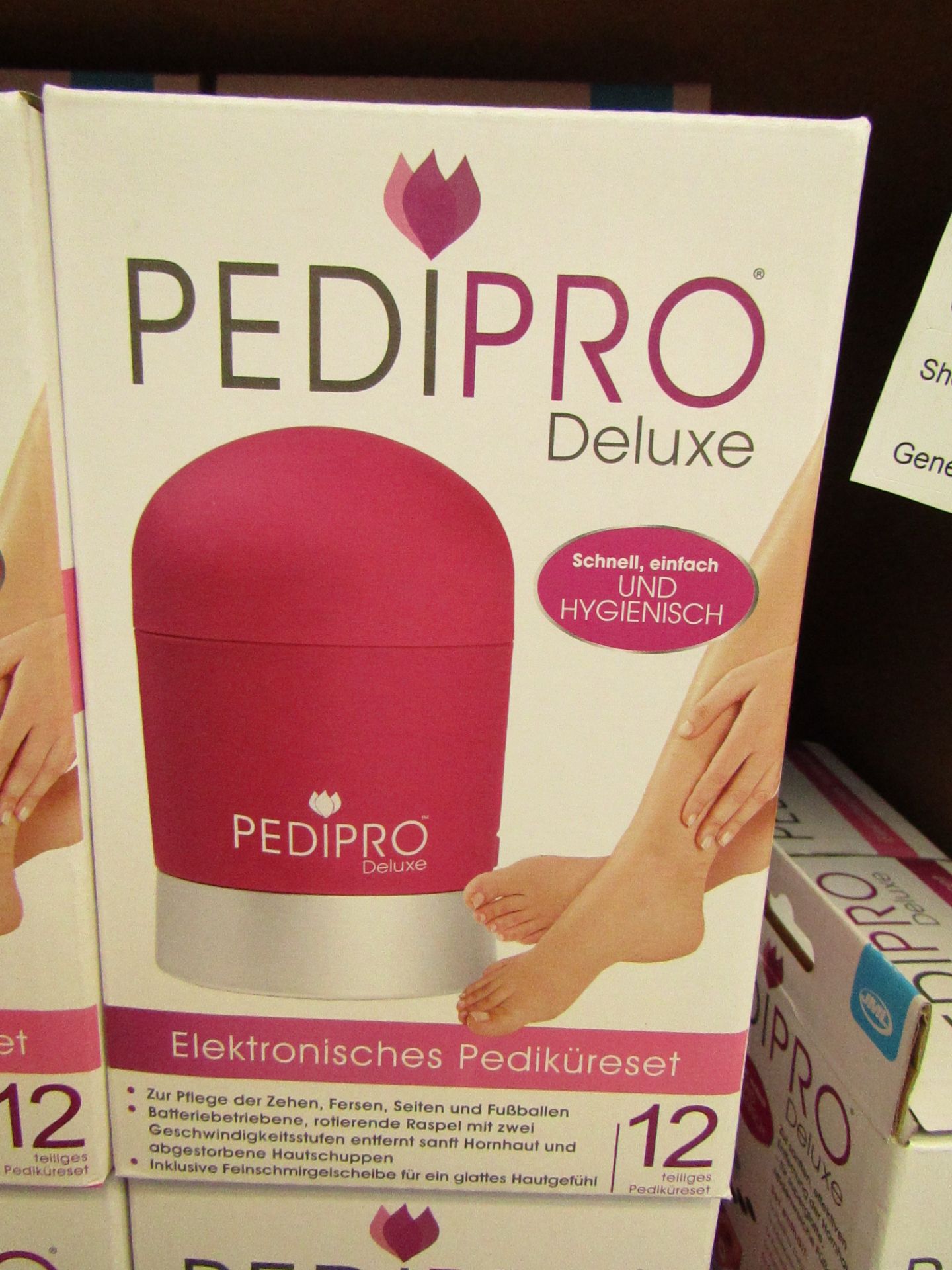 JML Pedi Pro Deluxe, new and boxed.