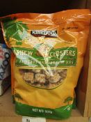 Kirkland Cashew Clusters with Almonds & Pumpkin Seeds 907g. BB 27/8/19