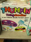 Thumpin' Thing Doodles game, new and boxed.