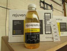 12 x 50cl Rejuvenation Ginger & Lime Spring Water with Amino Acid BB 21/12/19