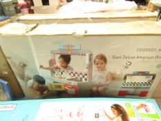 Teamson Kids Giant Deluxe American Diner. KYW-12616D-W. Boxed but Unchecked