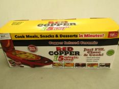 | 1x | RED COPPER 5 MINUTE CHEF | UNCHECKED & BOXED | NO ONLINE RE-SALE | SKU C5060541512757 |