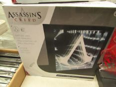 Assassins Creed Battery & USB Powered Free Standing Or Wall Mounted Optical Illusion LED Light.