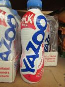 10 x Strawberry Yazoo 400 ml Milkshake Drinks BB 21/12/19