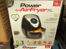 | 1X | POWER AIR FRYER XL 3.2L | UNCHECKED AND BOXED | NO ONLINE RE-SALE | SKU C5060191465366 |