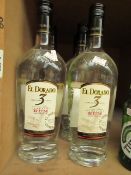 El Dorado 3 year old Cask Aged 70cl Rum New.