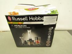 Russell Hobbs 3 in 1 hand blender, tested working and boxed.