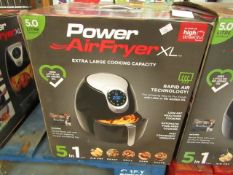 | 1X | POWER AIR FRYER 5 L | UNCHECKED AND BOXED | NO ONLINE RE-SALE | SKU C5060191469838 | RRP £