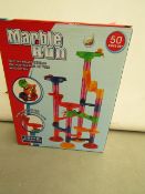 3x Marble Run 50 piece set, new and boxed.