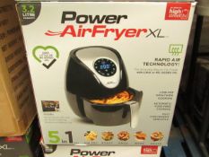 | 1X | POWER AIR FRYER XL 3.2L | UNCHECKED AND BOXED | NO ONLINE RE-SALE | SKU C5060191465366 |