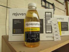 12 x 50cl Rejuvenation Ginger & Lime Spring Water with Amino Acid BB 21/12/19